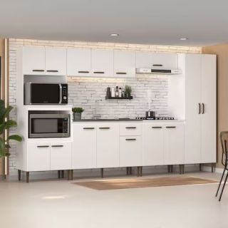 Cozinha Modulada Branca Berlim Decibal