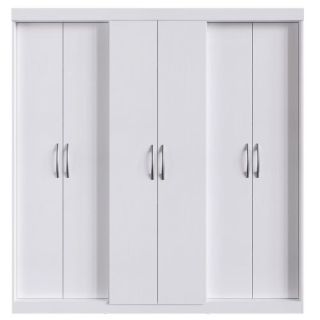 Roupeiro 6 Portas Branco Edéz PH1675 Herval