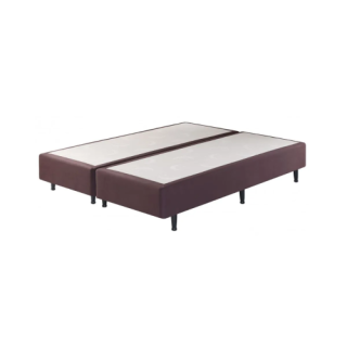 Sommier 79x198x25 cm Veludine Marrom Ecoflex