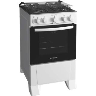 Fogão 4 Bocas Monaco Plus Branco Atlas