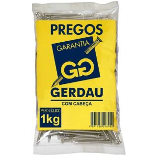 Prego Polido 1kg 16x24 Gerdau
