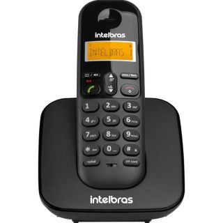Telefone Sem Fio TS3110 Preto Intelbras