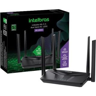 Roteador Wifi W5 1200GS Intelbras