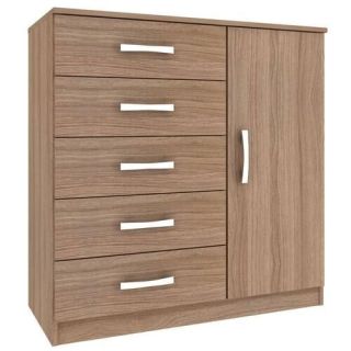 Cômoda Sapateira 1 Porta 5 Gavetas Demolição CP15D Evidencia