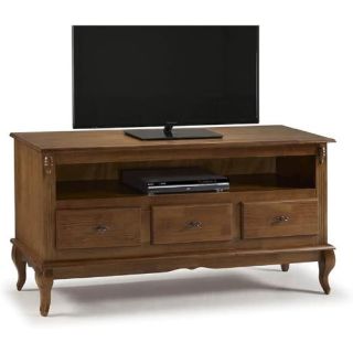 Rack 60501 3 Gavetas Nicho Imbuia Linz