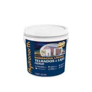 Impermeabilizante Telhado/Laje Branco 4,5kg Hydronorth