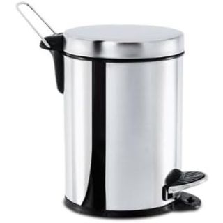 Lixeira 3L Inox Brinox