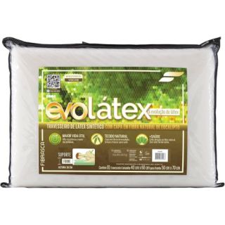 Travesseiro Evolatex Médio 4472 Fibrasca