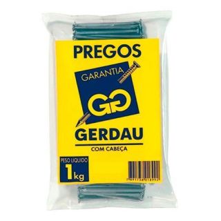 Prego Polido 1kg 17x27 Gerdau