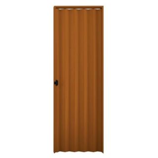 Porta Interna PVC Sanfonada 0,7x2,1 Mogno Plasbil
