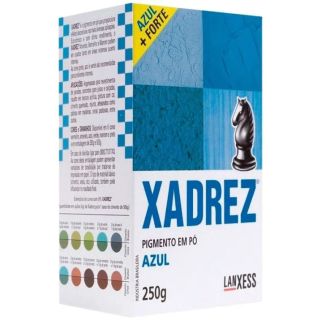 Pó Xadrez 250g Azul Lanxess