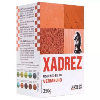 Pó Xadrez 250g Vermelho Lanxess