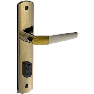 Fechadura Externa Popline Antique Brass E26 Soprano
