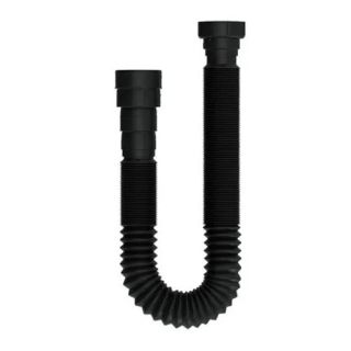 Sifão Extensível Médio 1,1m Preto Blukit