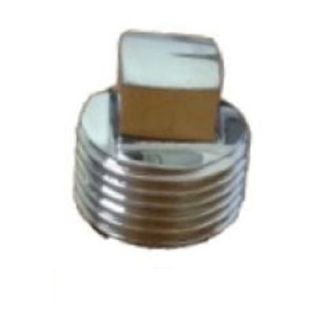 Plug de Latão Cromado (1/2") - Nacional