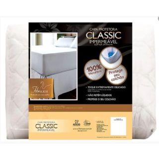Capa Protetora Impermeável Classic Slip Malha 90x190 Fibrasca