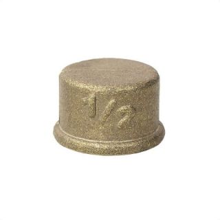 Tampão (CAP) de Latão Amerelo (1/2") - Nacional