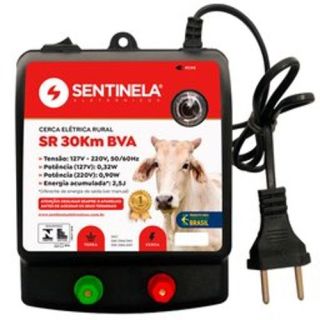 Eletrificador de Cerca 2,5J 30km BVA Sentinela