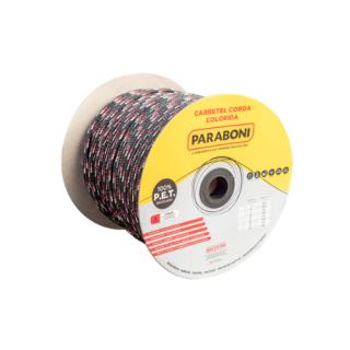 Carretel de Corda Colorida 4mm x 220m Paraboni