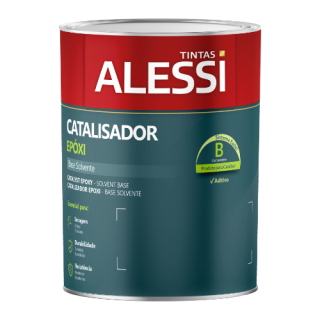 Catalisador Epóxi Base Solvente Branco Base 0,8L Alessi