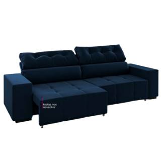 Sofá Portinari Azul Viero