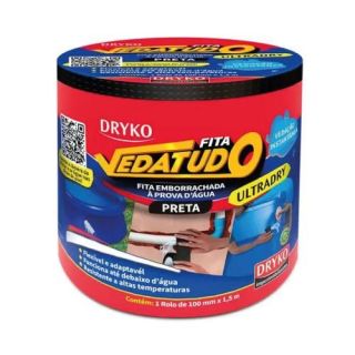 Fita Vedatudo Preta Ultradry Dryko