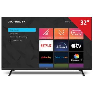 Smart TV 32" Led 32S5155/78G Roku AOC